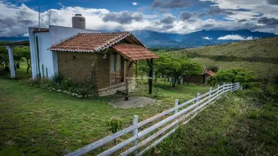 Paisaje cerca of this country house