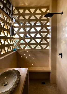 Un baño de Casa Vilú