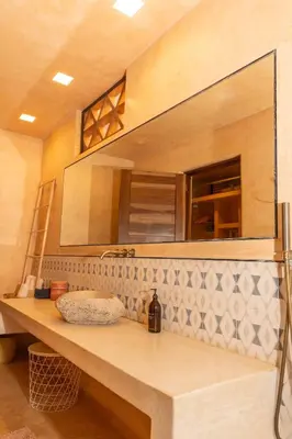 Un baño de Casa Vilú