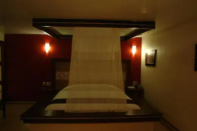 Cama o camas de una habitación en Auto Hotel Mediterraneo