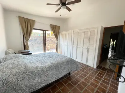Cama o camas de una habitación en Casa Colibri, residencia de descanso