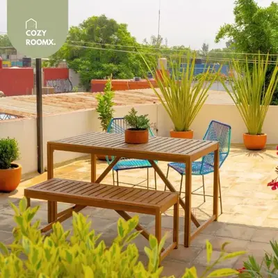 Estancia intima con terraza en Oaxaca Pet Friendly