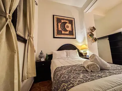 Cama o camas de una habitación en Casona Albarelo