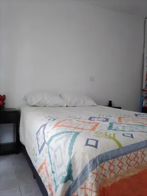 Cama o camas de una habitación en El Rinconcito de Xalapa