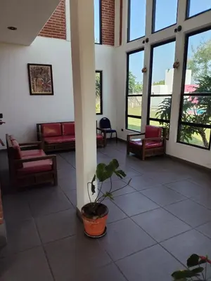 Zona de estar de Casa de campo con alberca
