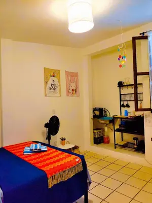 Cama o camas de una habitación en DURURU Inn