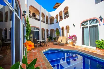 Piscina en o cerca de Casa de La Paz - Beautiful Beachfront Villa