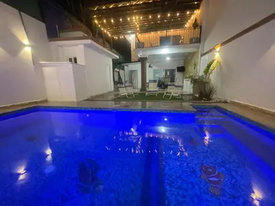 Piscina en o cerca de Casa Chuy pueblo mágico