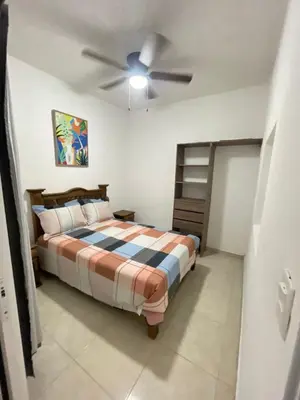 Cama o camas de una habitación en Casa Chuy pueblo mágico