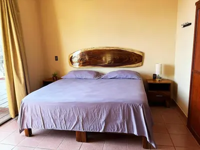 Cama o camas de una habitación en Departamento Fila