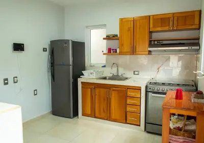 Una cocina o zona de cocina en Casa colibrí