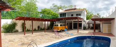 Piscina en o cerca de Casa colibrí