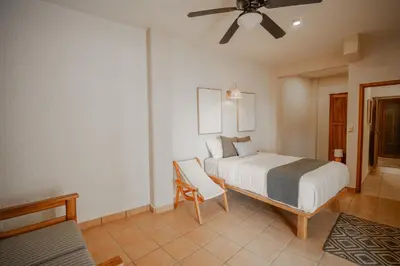 Cama o camas de una habitación en Pacífico Surf