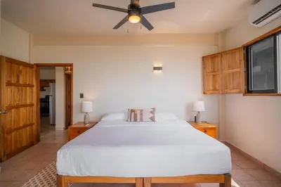 Cama o camas de una habitación en Pacífico Surf