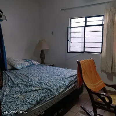 Cama o camas de una habitación en Casa Blanca