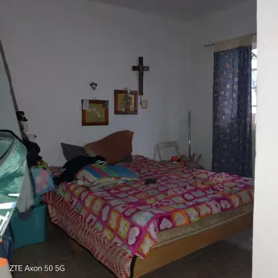 Cama o camas de una habitación en Casa Blanca