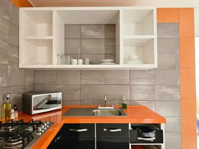 Una cocina o zona de cocina en El Riego Casa amplia, moderna y luminosa