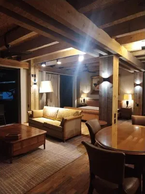 Zona de estar de Suites Puerto Escondido KINEKI