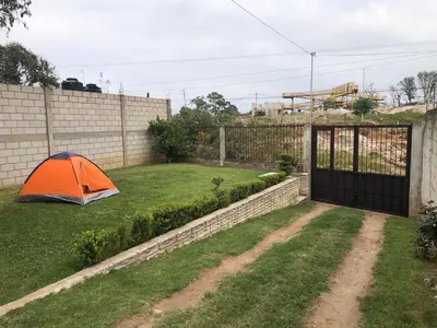 Jardín al aire libre en Posada Puesta del Sol