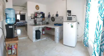 Una cocina o zona de cocina en Depto CENTRO Parque Juarez