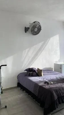 Cama o camas de una habitación en House in Teques Rooftop with view and pool for 15