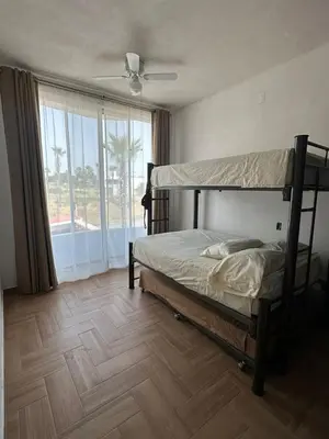 Cama o camas de una habitación en House in Teques Rooftop with view and pool for 15