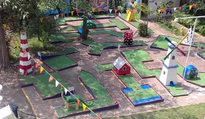 Zona de juegos infantil en Hotel Sands Acapulco