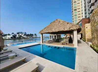 Piscina en o cerca de Apartment in Dos Arenas Marina Residencial