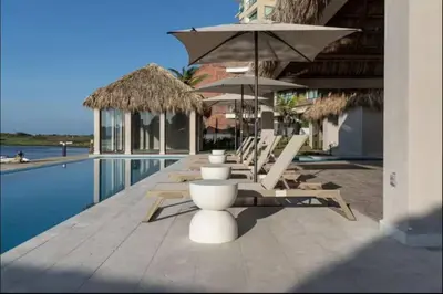 Piscina en o cerca de Apartment in Dos Arenas Marina Residencial