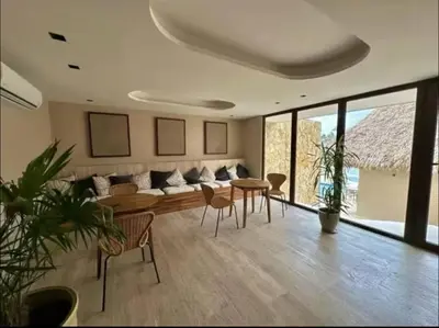 Zona de estar de Apartment in Dos Arenas Marina Residencial