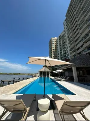 Piscina en o cerca de Apartment in Dos Arenas Marina Residencial