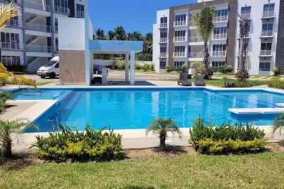 Piscina en o cerca de Paktinemi Diamante Fantastic View Beach Club
