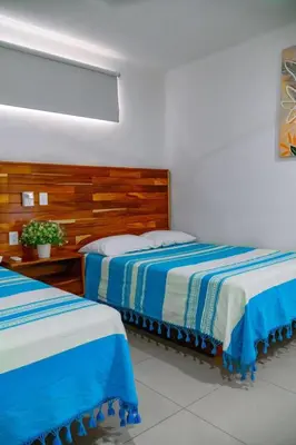 Cama o camas de una habitación en Condominio Saman