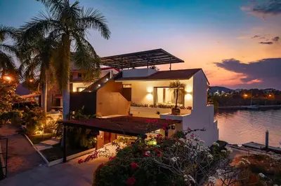 Paisaje cerca de esta villa