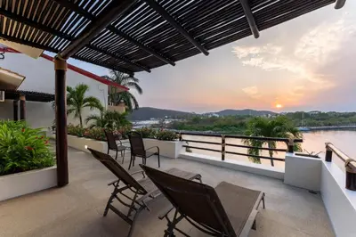 Paisaje cerca de esta villa