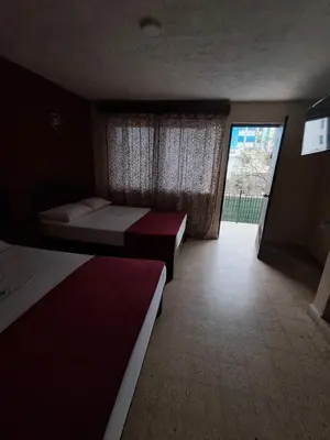 Cama o camas de una habitación en Hotel palacio