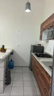 Una cocina o zona de cocina en Terrazas Huatulco