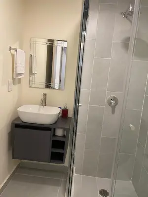 Un baño de Hermoso departamento a 2 minutos del Foro Sol