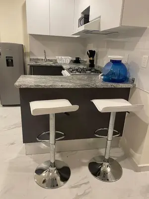 Una cocina o zona de cocina en Hermoso departamento a 2 minutos del Foro Sol