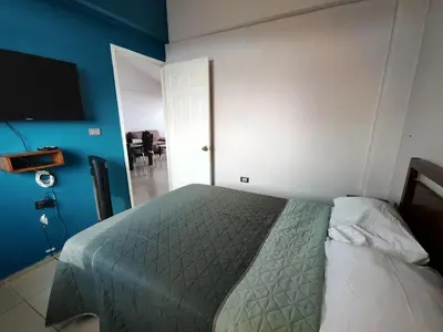 Cama o camas de una habitación en La colina
