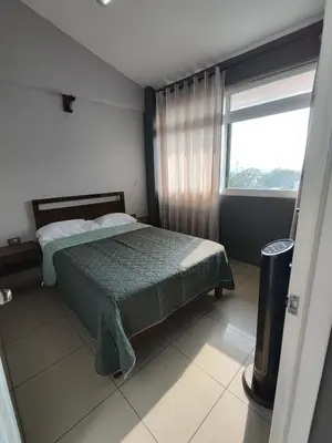 Cama o camas de una habitación en La colina