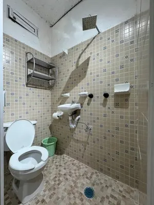 Un baño de Hospedaje Teponaztle