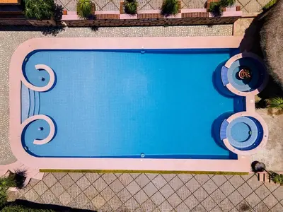 Piscina en o cerca de Escápate a una quinta con alberca, asador y diversión en familia
