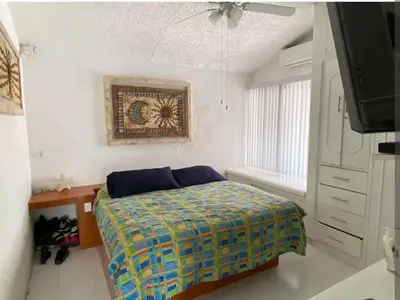 Cama o camas de una habitación en Casa de los Soles