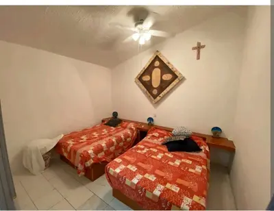 Cama o camas de una habitación en Casa de los Soles