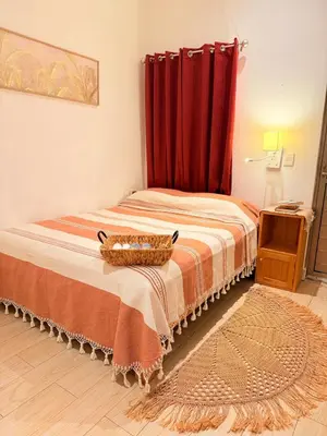 Cama o camas de una habitación en Casa Luna