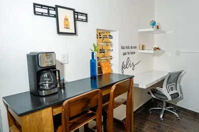 Una cocina o zona de cocina en Rincón pochutleco