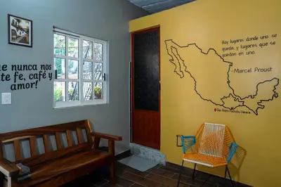 Zona de estar de Rincón pochutleco