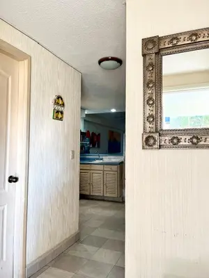 Una cocina o zona de cocina en Apartment in Acapulco in the heart of the bay