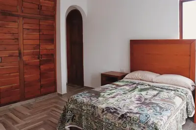 Cama o camas de una habitación en Finca Pata Jaguar